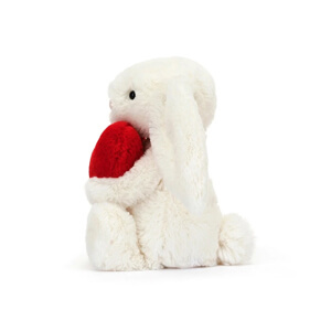 Jellycat Bashful Red Love Heart Bunny � Small